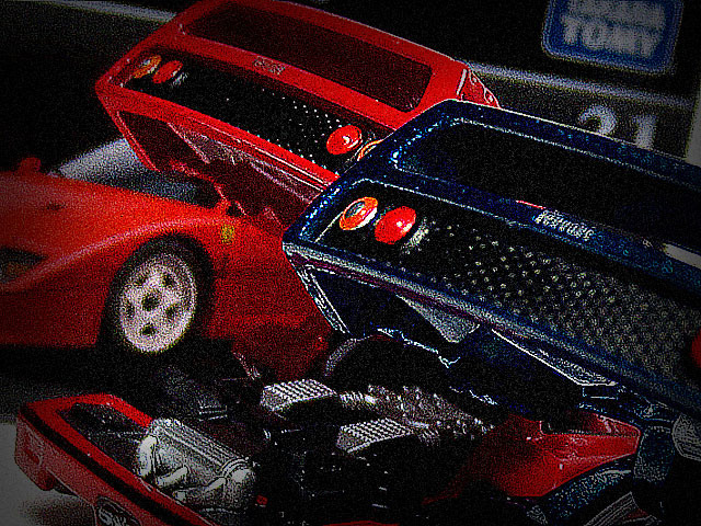 トミカ プレミアム №31 / フェラーリ F40（通常版  初回限定版） レビュー - ～玩具の備忘録～