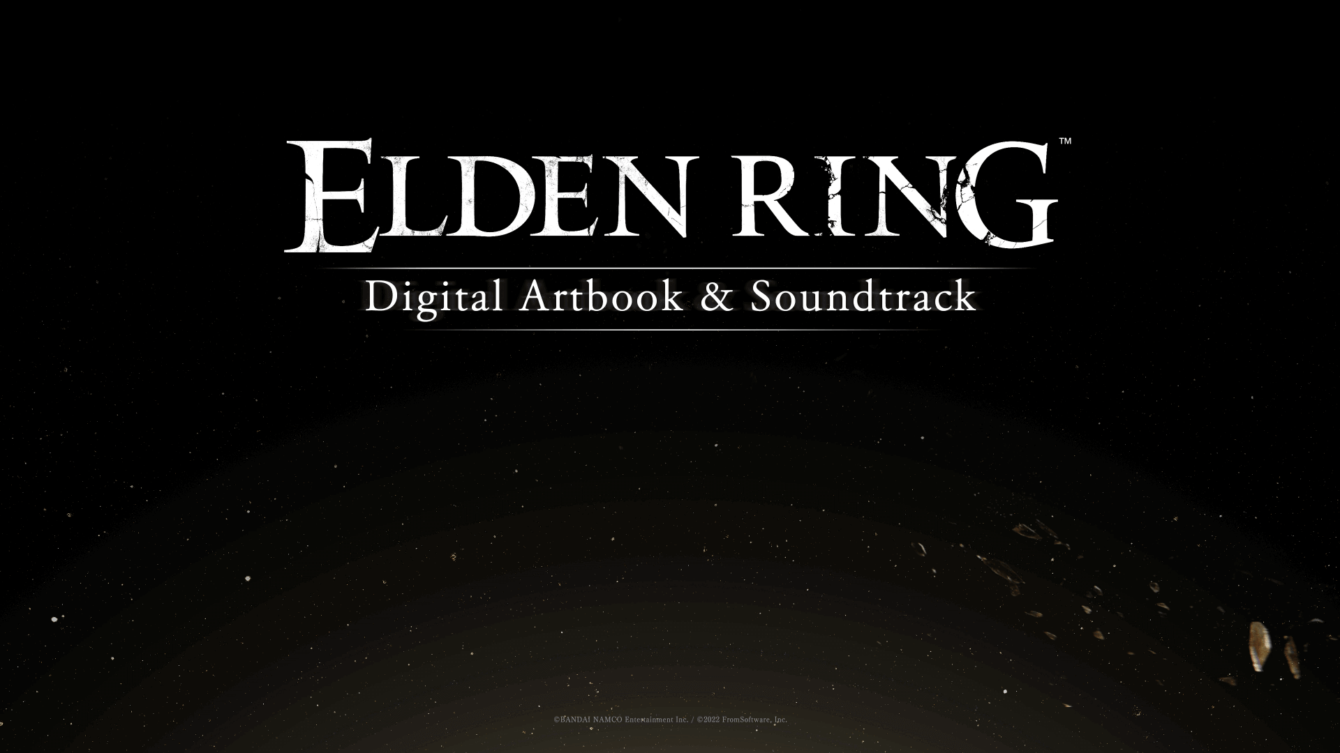 PC ゲーム ELDEN RING デジタルアートブック＆サウンドトラックデータアンパック・エクスポートメモ