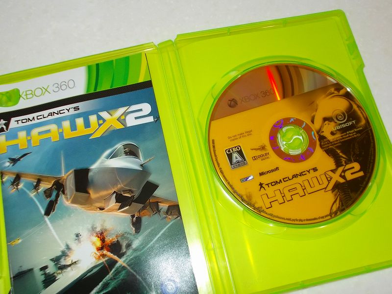 東芝サムスン製 DVD ドライブ TS-H352D の SH-D162D 化メモ、DVD ドライブ SH-D162D と Xbox Backup Creator で Xbox 360（XGD2）ディスクダンプ結果、Tom Clancy's H.A.W.X. 2（Xbox 360） ディスク