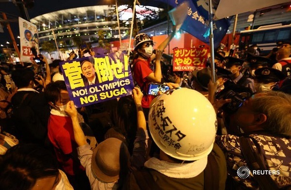 20220101東京五輪反対デモ参加者「金をもらって動員されている」とNHK番組で暴露！過激派≒共産党が黒幕