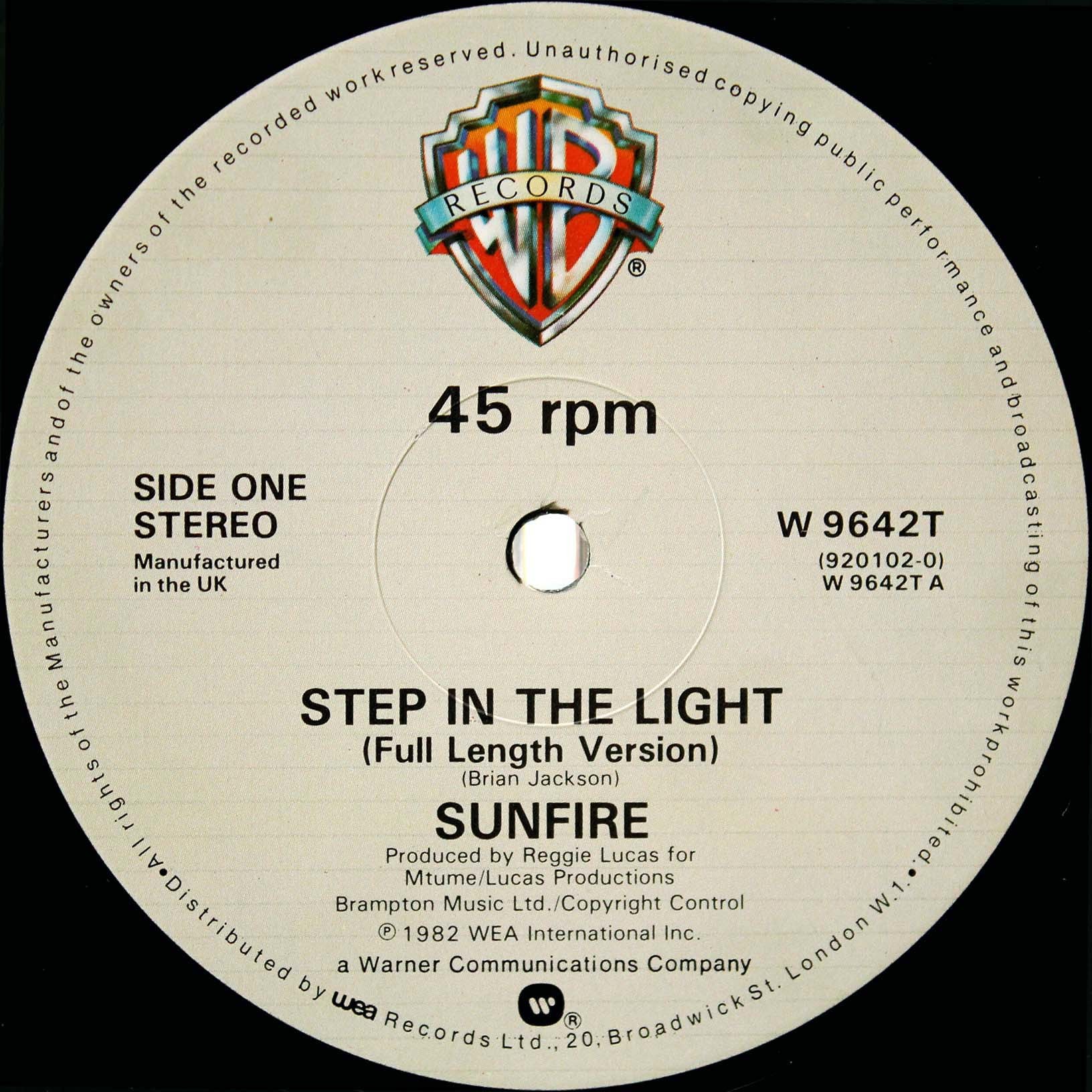 Sunfire - Step In The Light 03