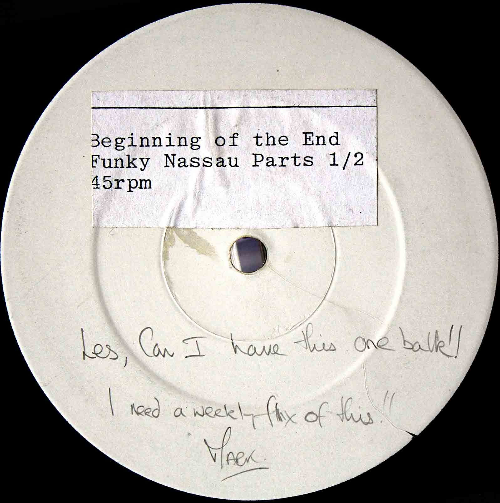 Beginning Of The End ‎– Funky Nassau 02