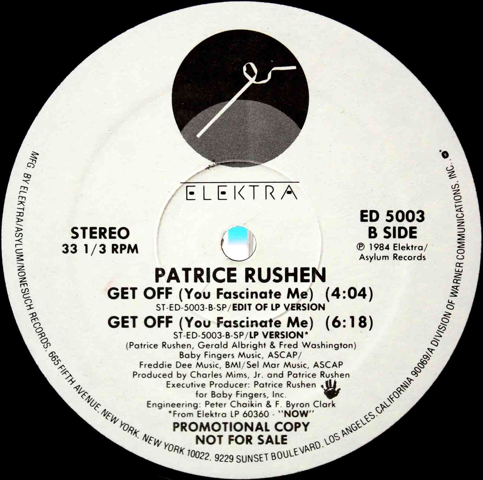 Patrice Rushen ‎– Get Off 04