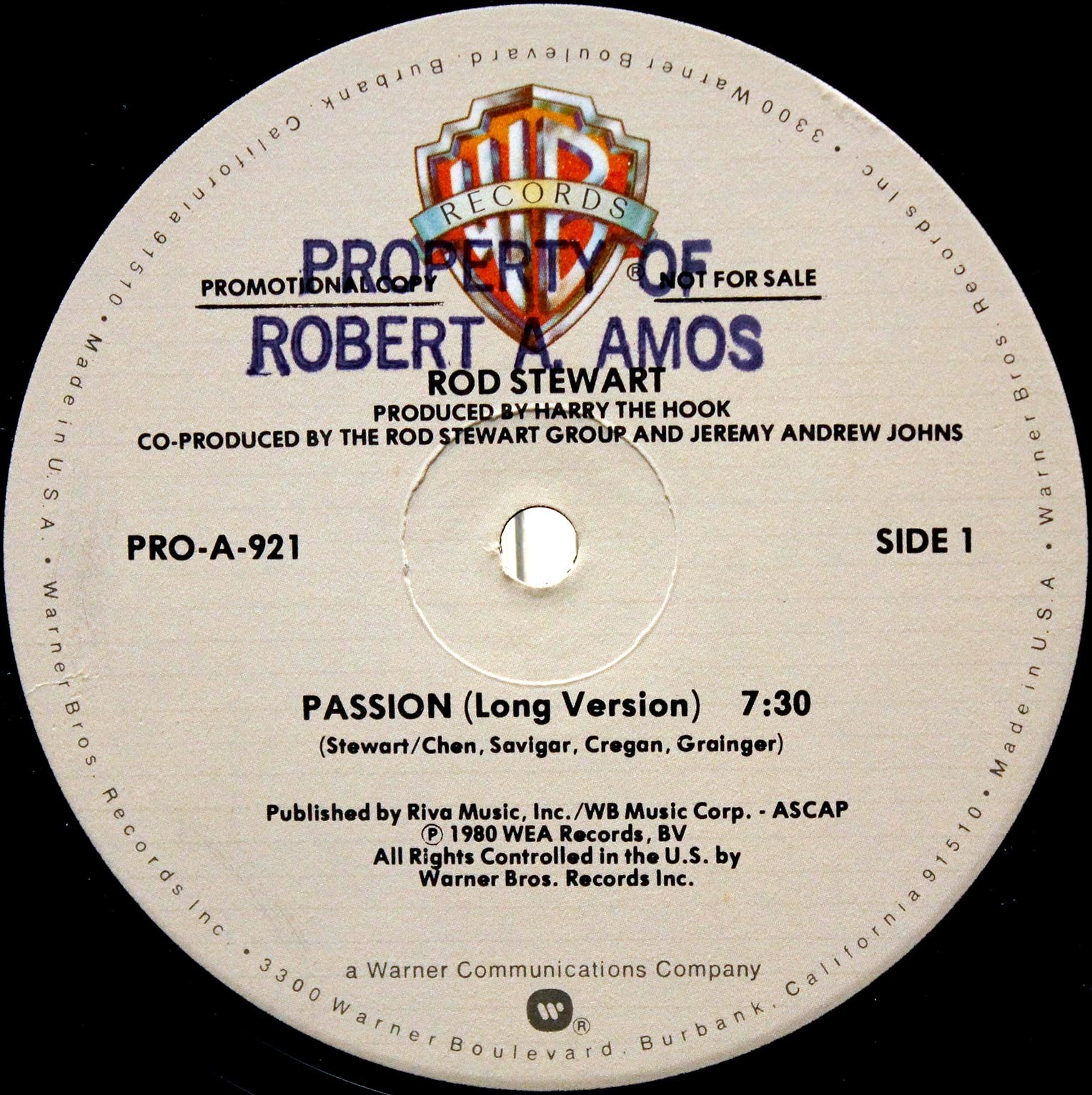 Rod Stewart ‎– Passion 03