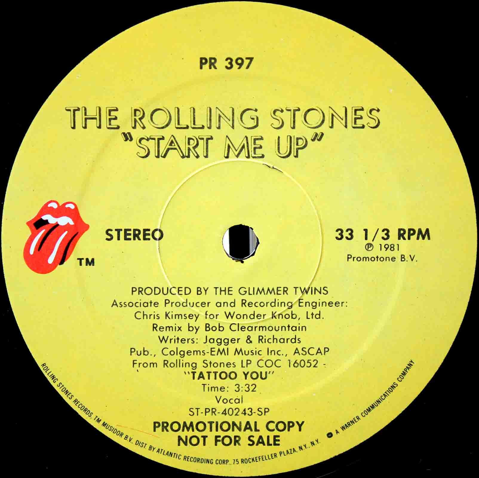 The Rolling Stones ‎– Start Me Up 03