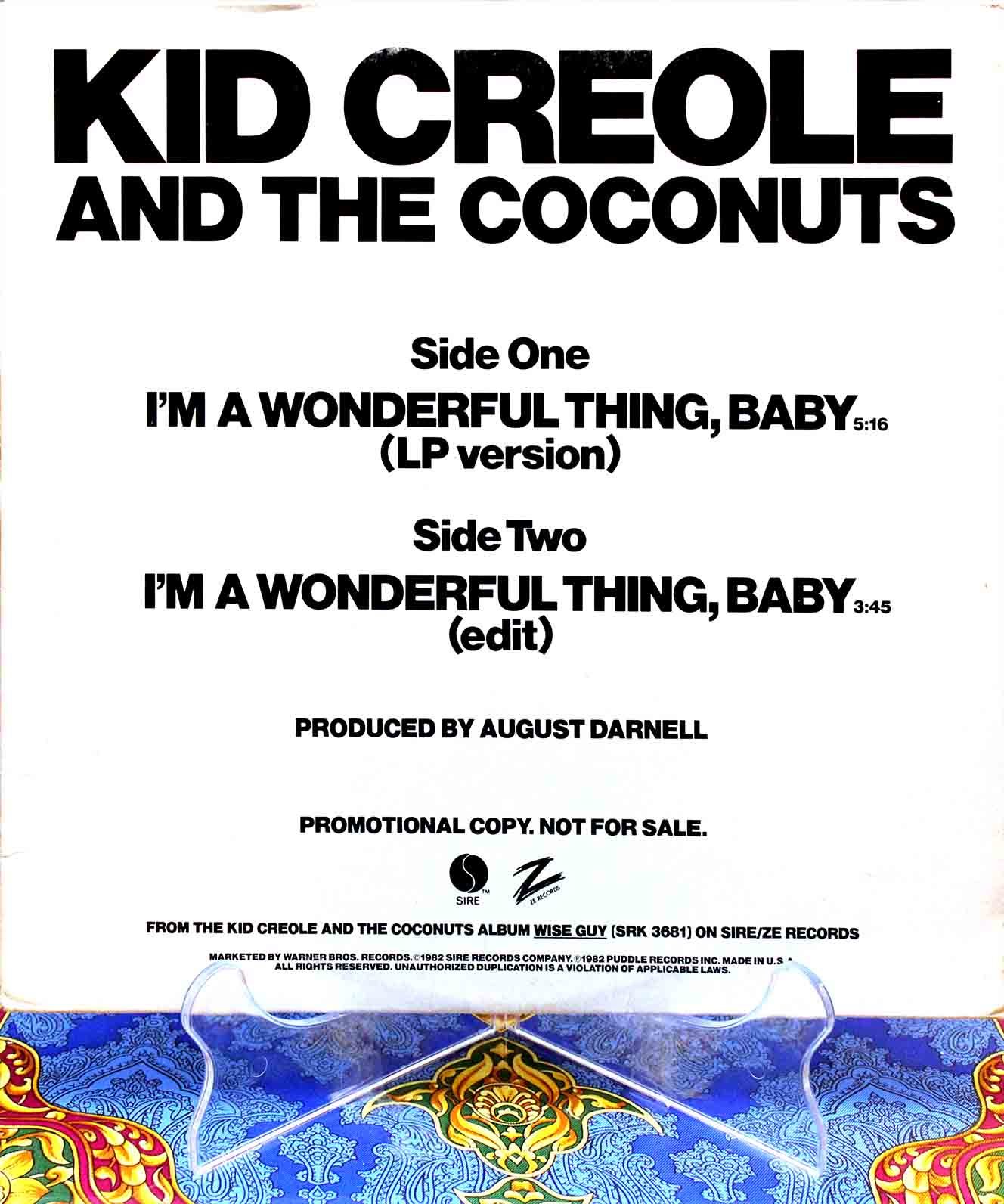 Kid Creole and the Coconuts 01