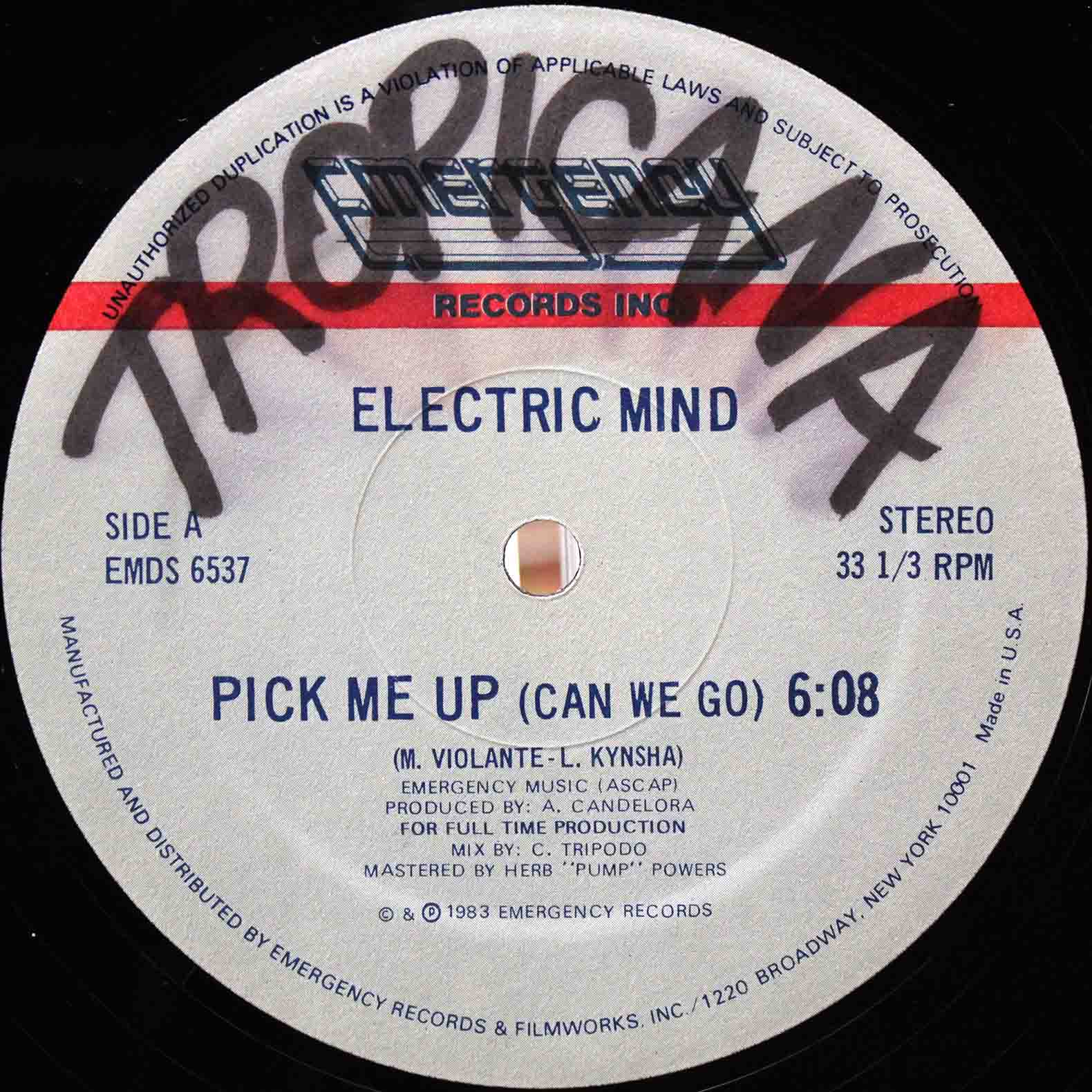 Electric Mind - Pick Me Up US 03