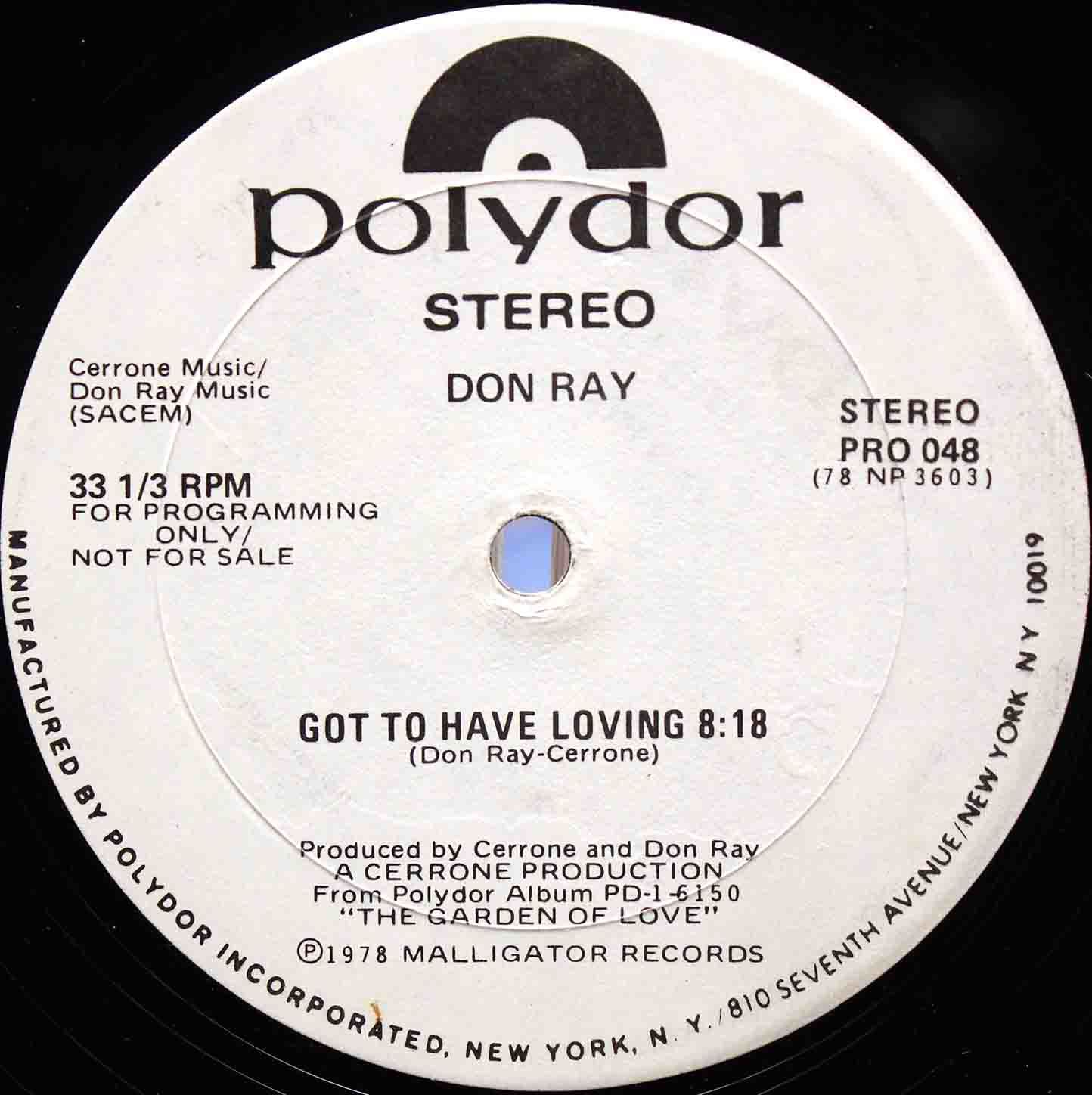 Don Ray ‎– Got To Have Loving 02
