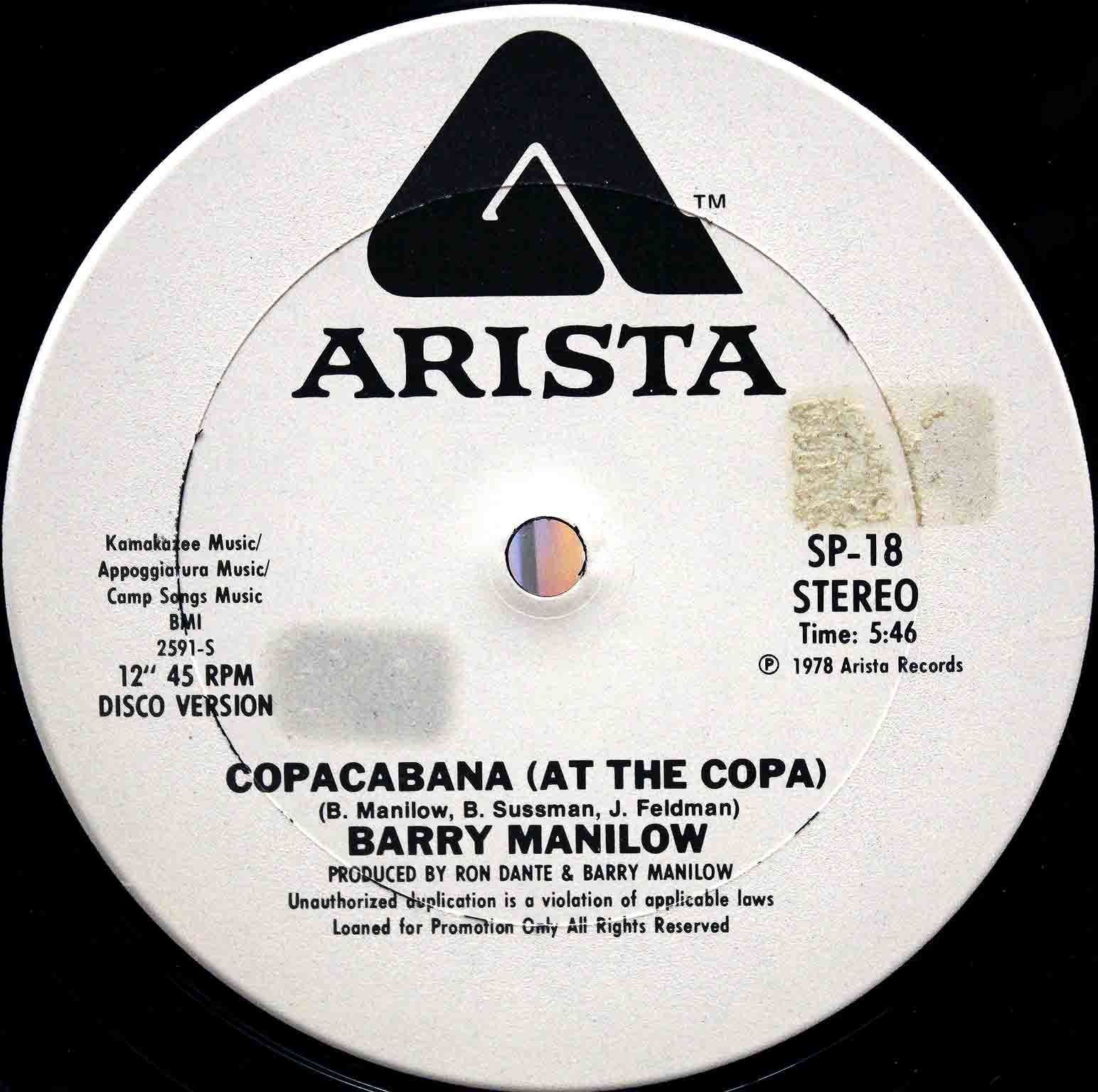 Barry Manilow Copacabana 02