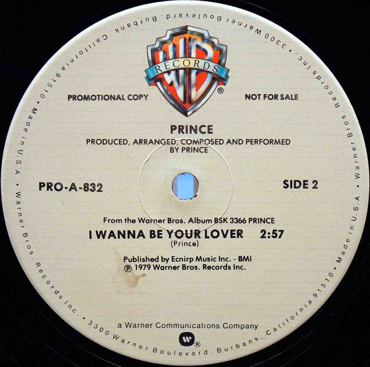 Prince ‎– I Wanna Be Your Lover 04