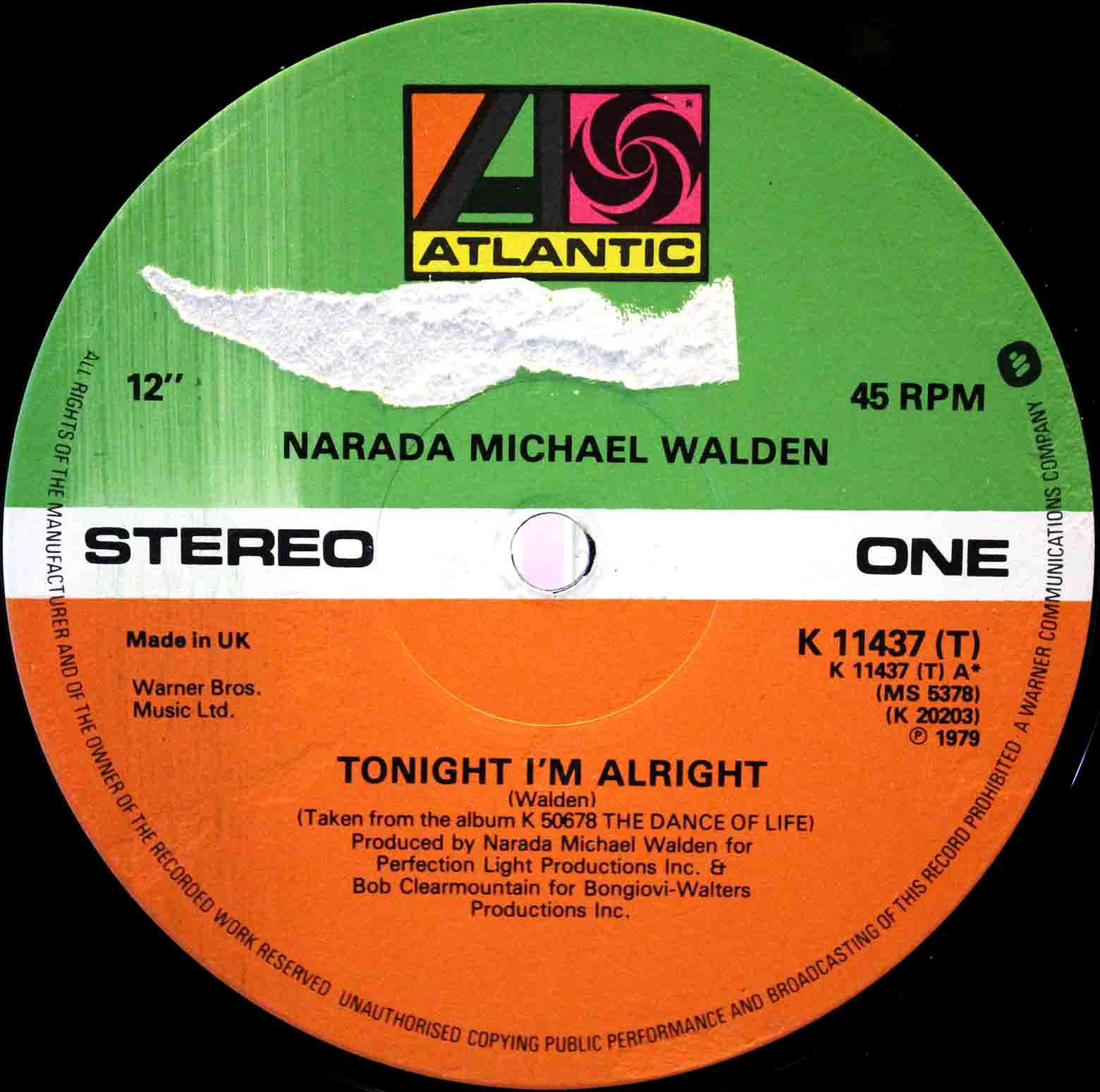 Narada Michael Walden ‎– Tonight Im Alright 03