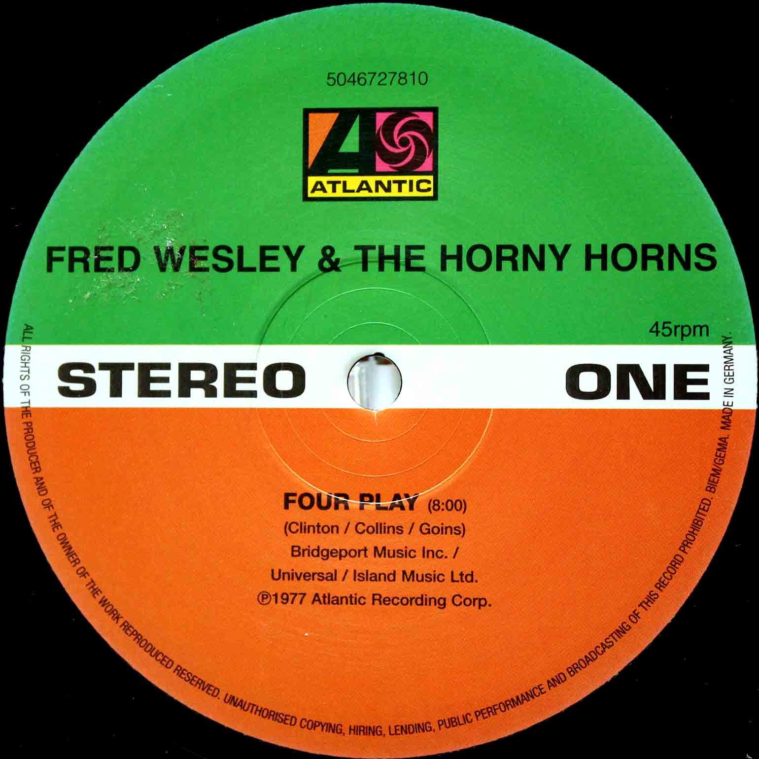 Fred Wesley The Horny Horns ‎– Four Play 03