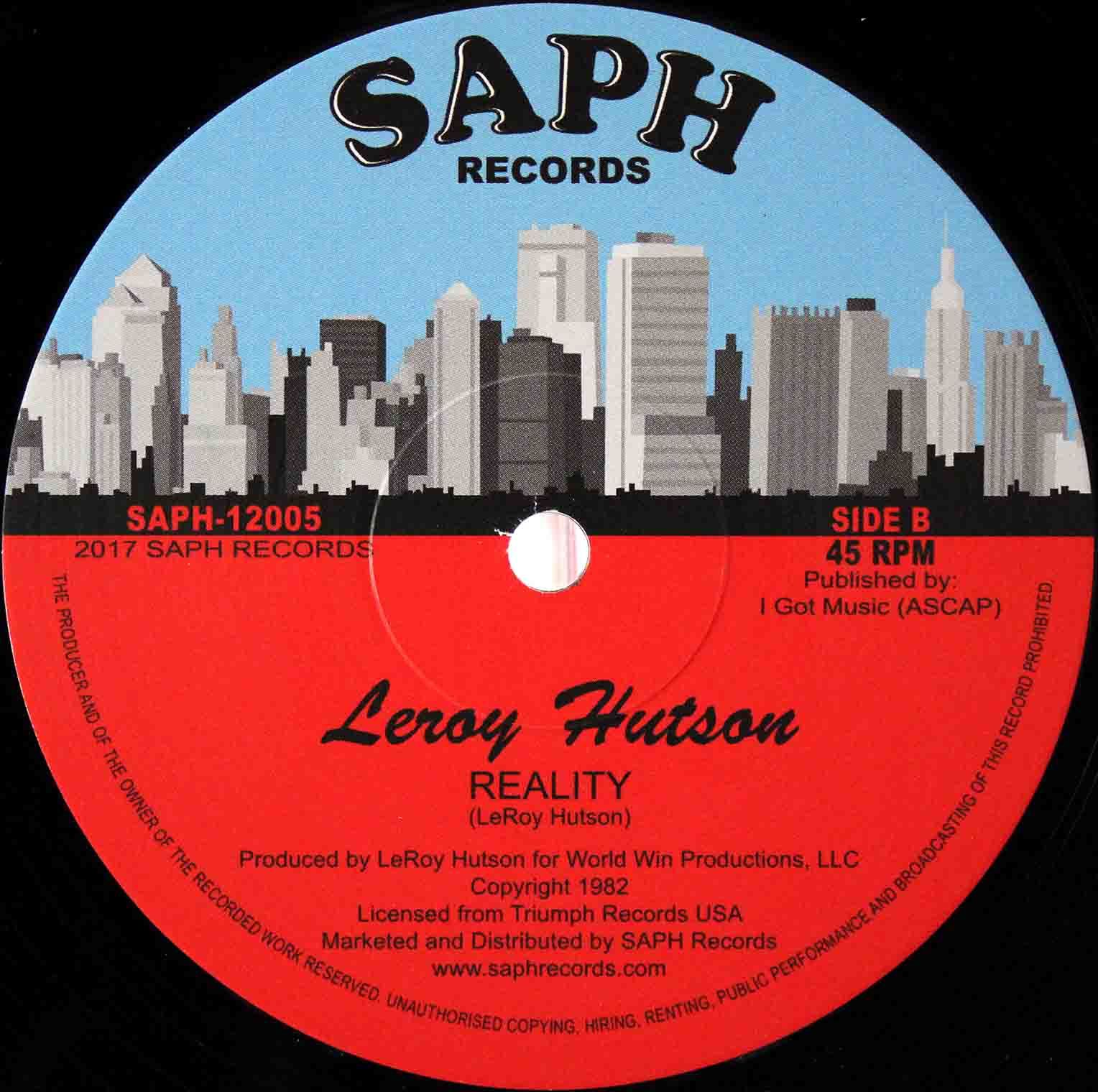 Leroy Hutson ‎– 1 Unreleased Boogie Tracks 04