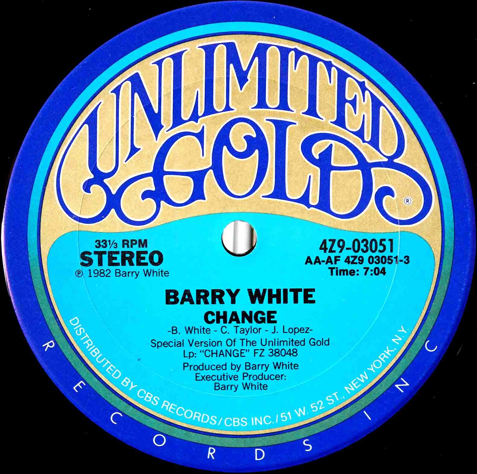 Barry White ‎– Change 03
