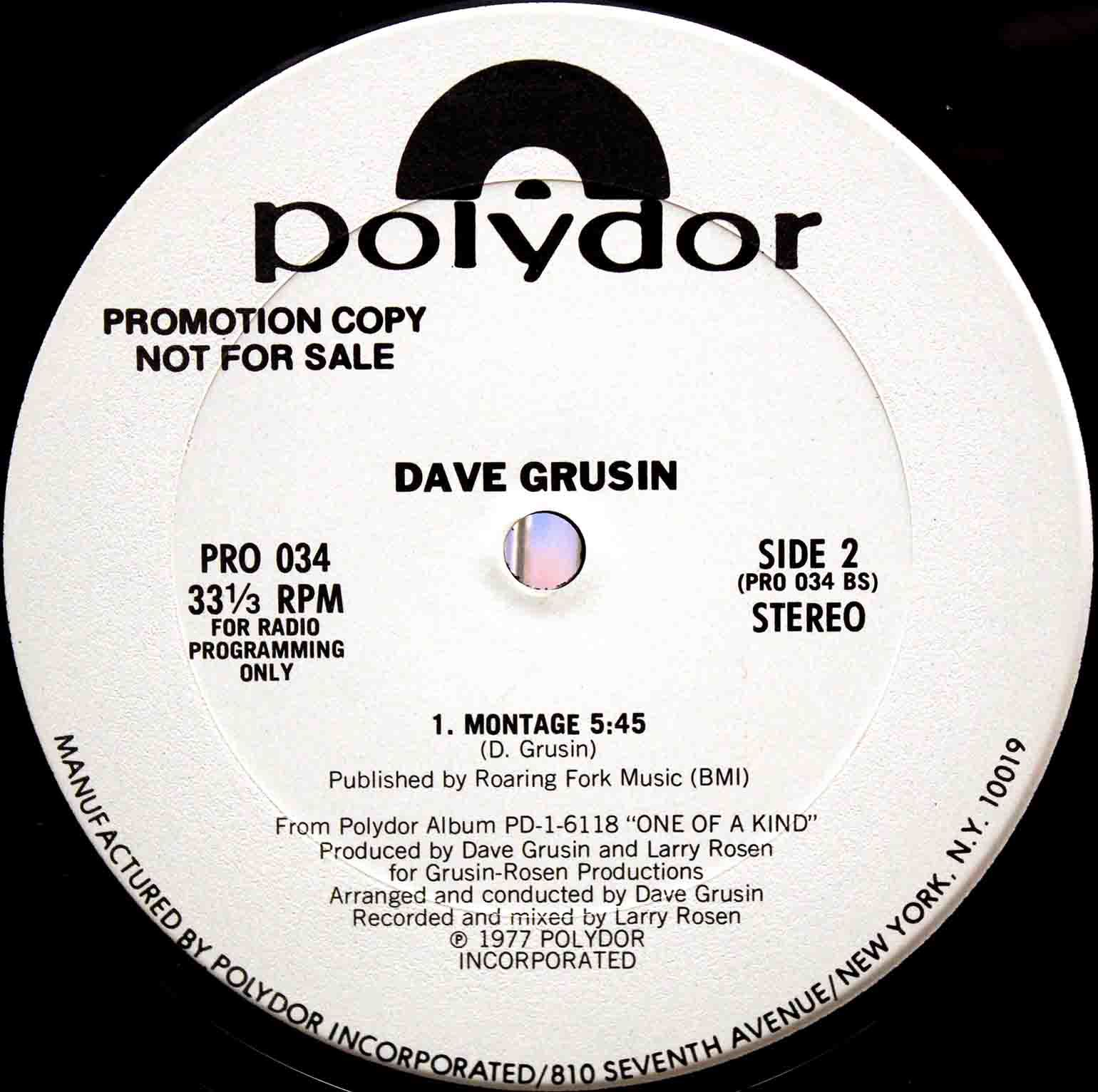 Dave Grusin ‎– Catavento 03