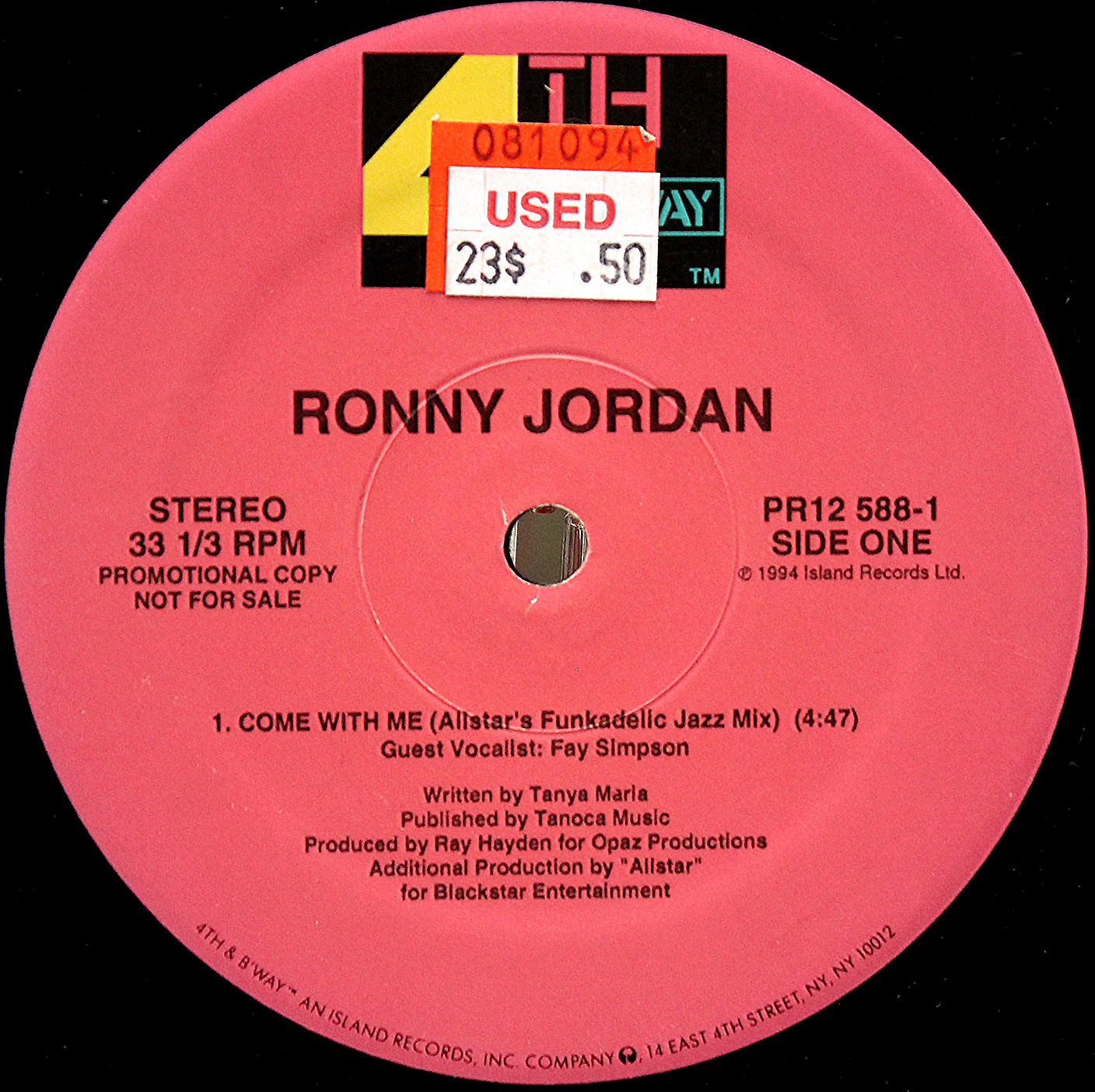 Ronny Jordan come with me 02