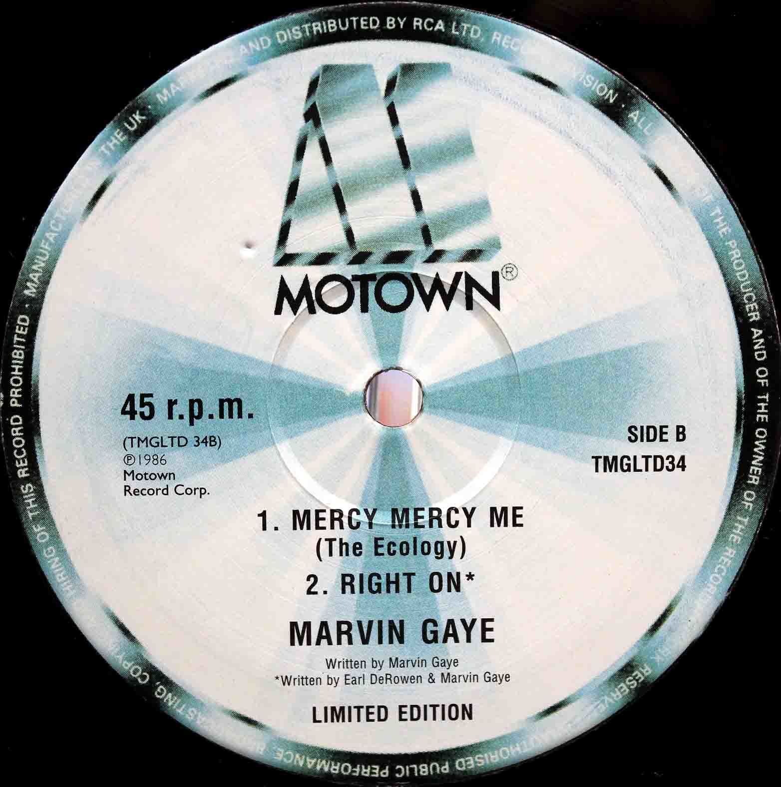 Marvin Gaye ‎– Mercy Mercy me 02
