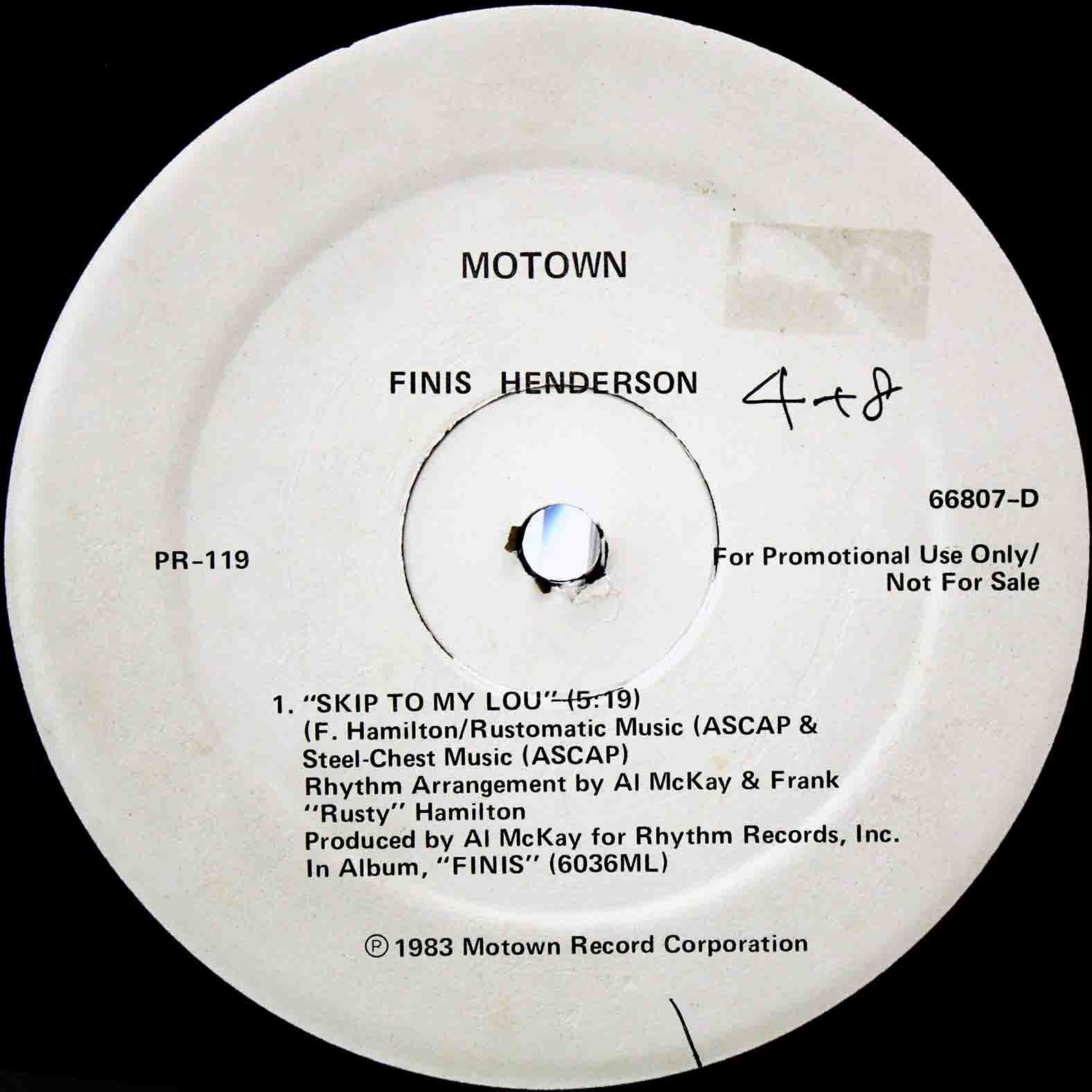 Finis Henderson Skip To My Lou 02