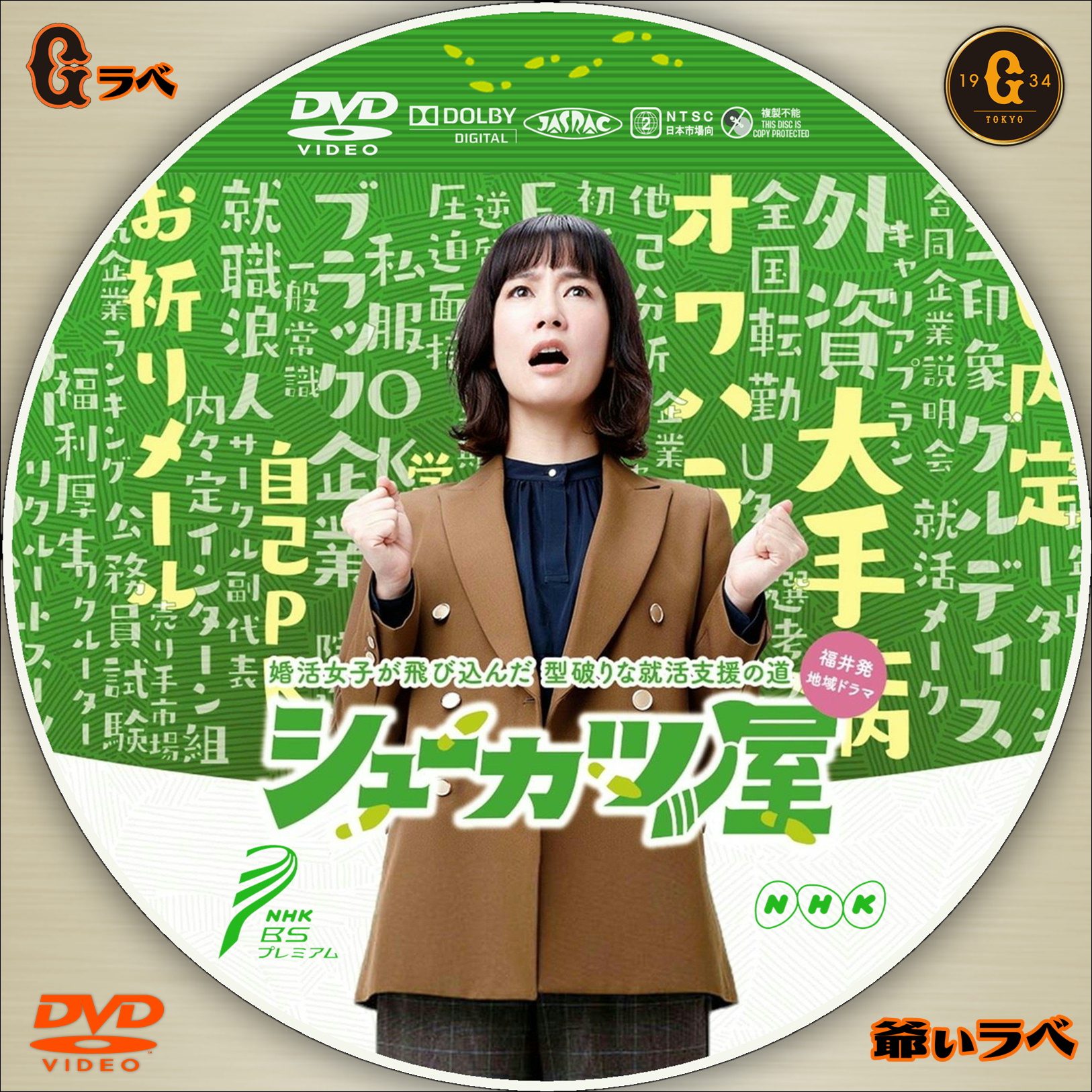NHK 地域ドラマ シューカツ屋（DVD）