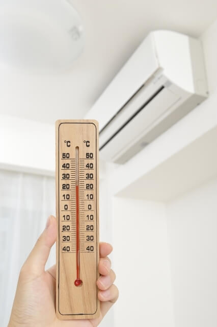 エアコンと室温