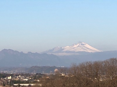 雪の浅間山(R4,1,28)