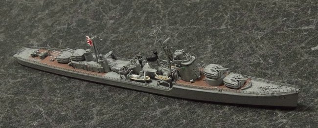 HIGH-GEARedの模型と趣味の日常 1/700駆逐艦『初月』 【マリアナ沖海戦時】完成
