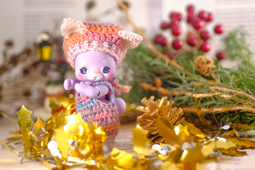 ツバキアキラが撮った、Cocoriang・cotton candy Poiのルゥたん。クリスマスにやって来てくれました！