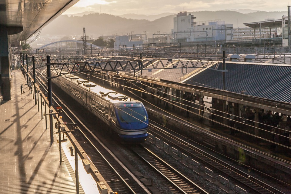早朝の京都駅