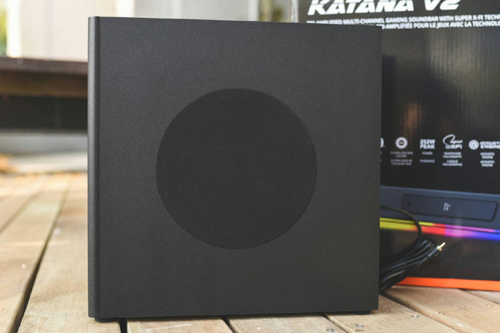 オーディオ機器 スピーカー クリエイティブ 『Sound Blaster Katana V2』 画像など ～第2世代 