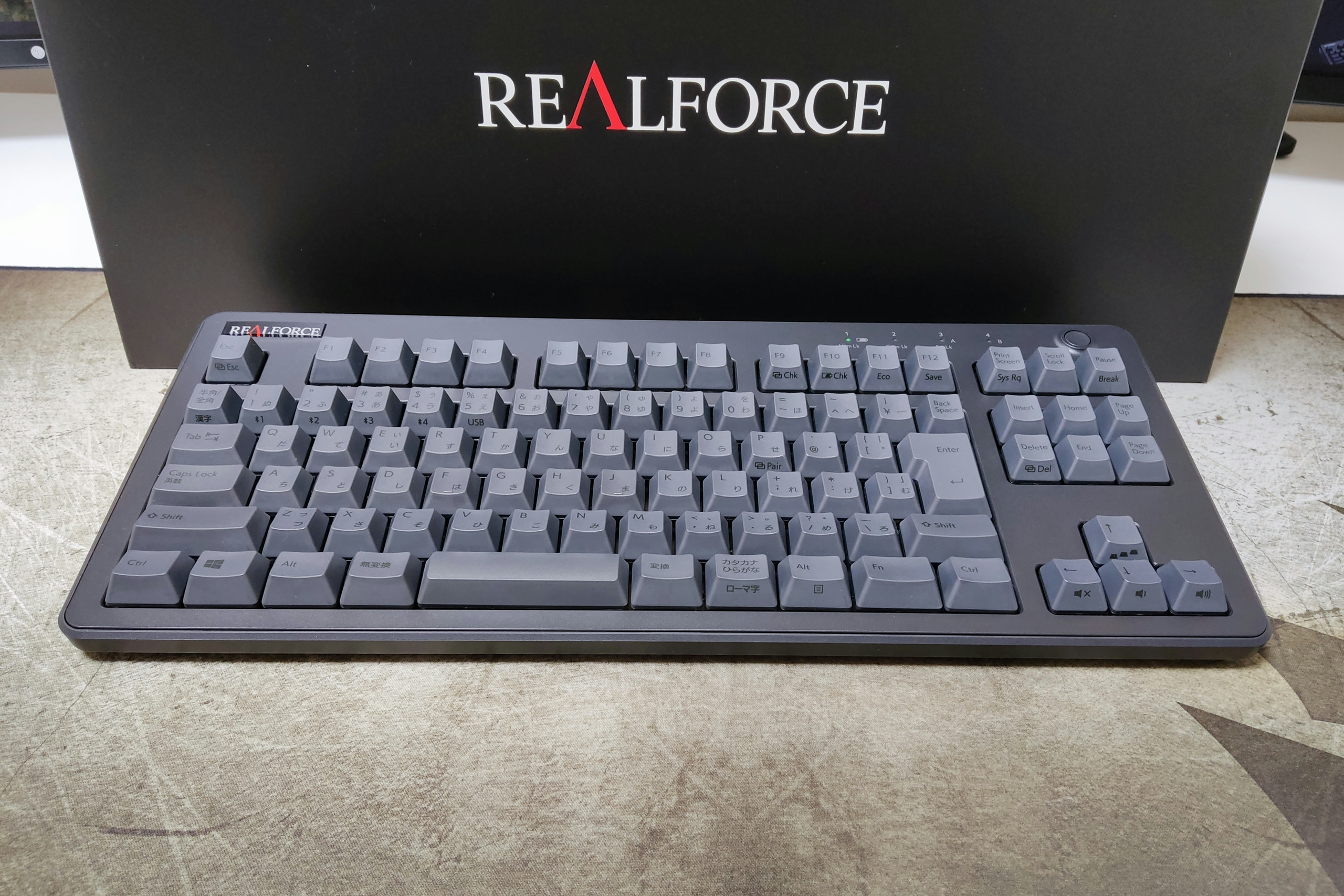 無線/有線】東プレTopre Realforce R3HA11 フルキーボード - PC周辺機器