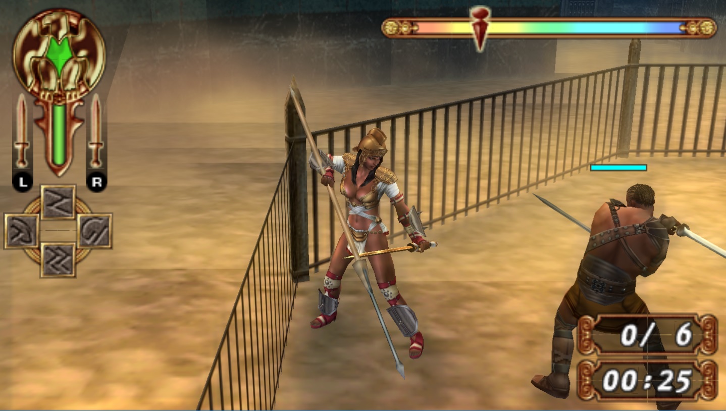 剣闘士 グラディエータービギンズ Gladiator Begins Psp なつかしのpcゲーム攻略